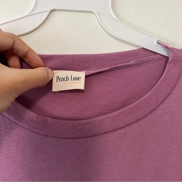 Cowboy smiley face womens oversized tee pink size L - Picture 6 of 8